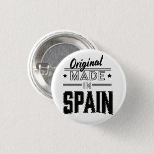 Chapa Redonda De 2,5 Cm Original hecho en España