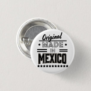 Chapa Redonda De 2,5 Cm Original hecho en México
