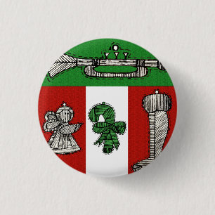 Chapa Redonda De 2,5 Cm Ornamentos de época
