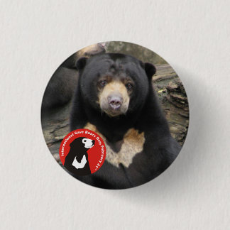 Chapa Redonda De 2,5 Cm Oso ISBD de Sun