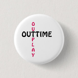 Chapa Redonda De 2,5 Cm outtime - outplay
