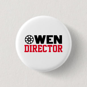Chapa Redonda De 2,5 Cm Owen Director