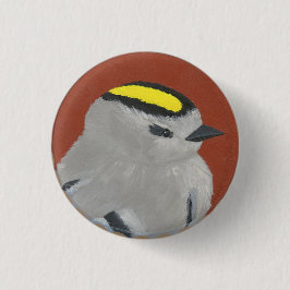 Chapa Redonda De 2,5 Cm pájaro 1