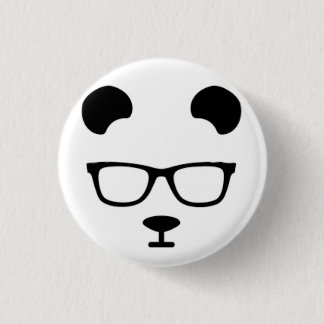 Chapa Redonda De 2,5 Cm Panda geek