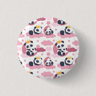 Chapa Redonda De 2,5 Cm Panda Lover   Me Llaman Panda