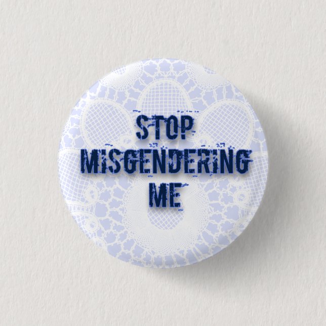 Chapa Redonda De 2,5 Cm Parada (Anverso)