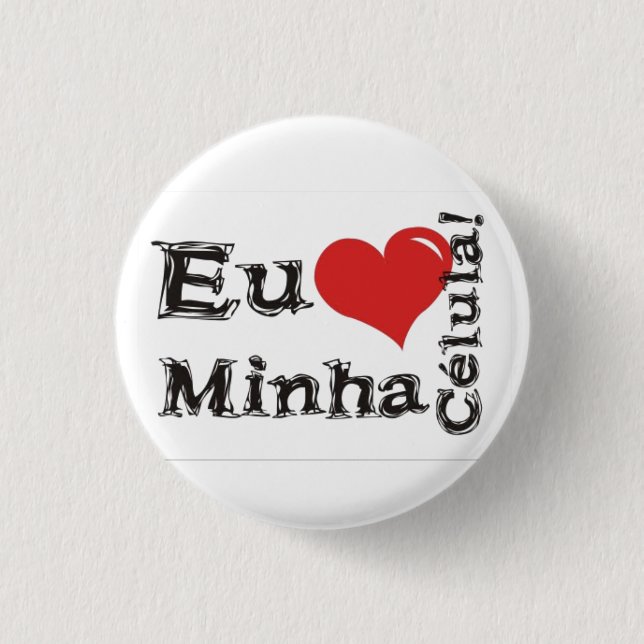 Chapa Redonda De 2,5 Cm Parceiro de DEUS (Anverso)