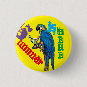 CHAPA REDONDA DE 2,5 CM PARROT