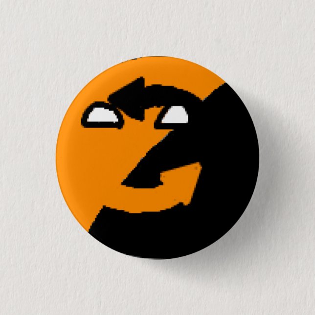 Chapa Redonda De 2,5 Cm Pasador de volante (diseño alternativo) (Anverso)