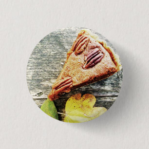 Chapa Redonda De 2,5 Cm pastel de pacanas