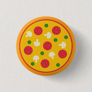Chapa Redonda De 2,5 Cm Pastel de Pizza