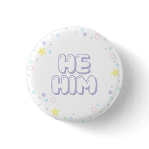 Pastel Star Confetti Lo Pronouns