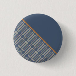 Chapa Redonda De 2,5 Cm Patrón abstracto geométrico 3