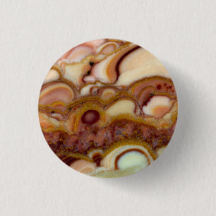 Chapa Redonda De 2,5 Cm Patrón Círculo De Sólo Piedra