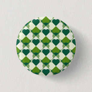 Chapa Redonda De 2,5 Cm Patrón del Día de San Patricio