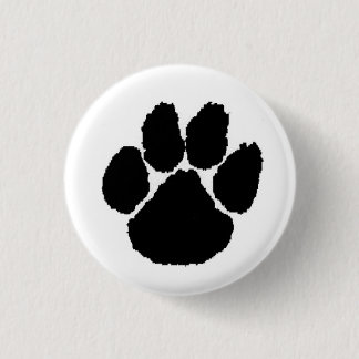 Chapa Redonda De 2,5 Cm Paw_Print
