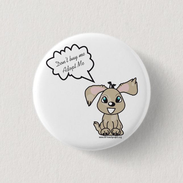 Chapa Redonda De 2,5 Cm Pequeña insignia modela (Anverso)