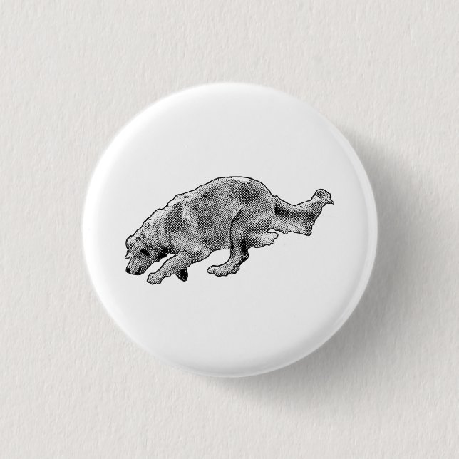 Chapa Redonda De 2,5 Cm Pequeña ráfaga (Anverso)