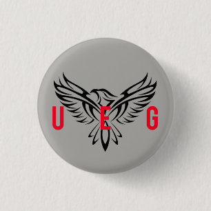 Chapa Redonda De 2,5 Cm Perno de UEG C4