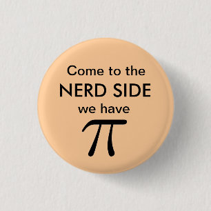 Chapa Redonda De 2,5 Cm Perno del pi - MELOCOTÓN