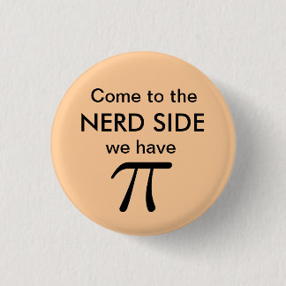 Chapa Redonda De 2,5 Cm Perno del pi - MELOCOTÓN