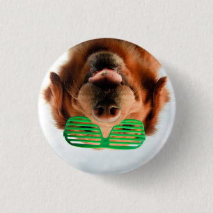 Chapa Redonda De 2,5 Cm Perro de las imágenes el   de Getty con los