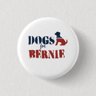 Chapa Redonda De 2,5 Cm Perros para Bernie