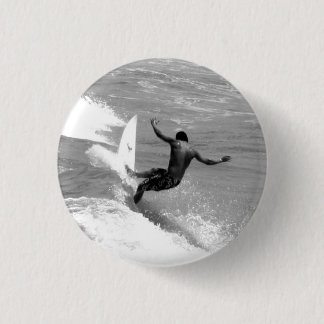 Chapa Redonda De 2,5 Cm Persona que practica surf
