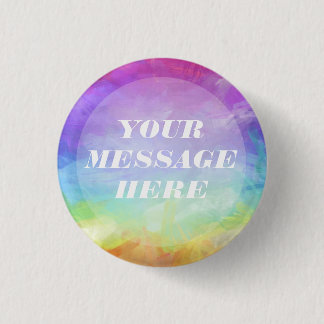 Chapa Redonda De 2,5 Cm Personaliza tu propio arcoiris