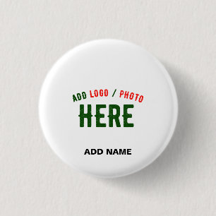 CHAPA REDONDA DE 2,5 CM PERSONALIZABLE MODERNO ESTILO BLANCO VERIFICADO MA