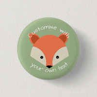 Personalizado Cute Fox Face