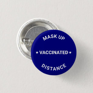 Chapa Redonda De 2,5 Cm Personalizado de distancia superior de la máscara