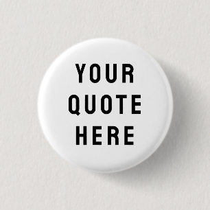 Chapa Redonda De 2,5 Cm Personalizado de tu oferta aquí presente texto per