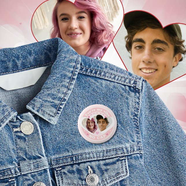 Chapa Redonda De 2,5 Cm Personalizado lindo San Valentín (Subido por el creador)