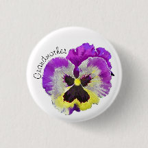 Personalizado púrpura y paro amarillo
