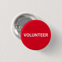 Personalizado simple y elegante voluntario texto r