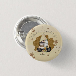 Chapa Redonda De 2,5 Cm Personalizar para el padre amante del café Vinta