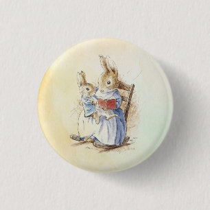 Chapa Redonda De 2,5 Cm Peter Rabbit (libro)