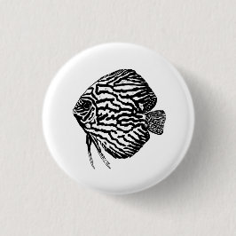 Chapa Redonda De 2,5 Cm Pez 