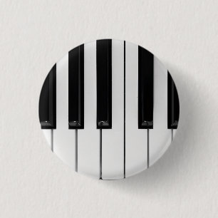 Chapa Redonda De 2,5 Cm Piano