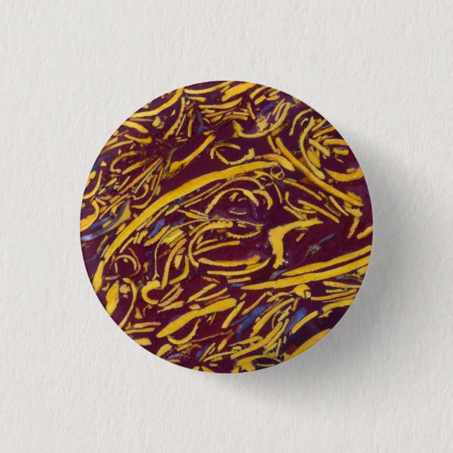Chapa Redonda De 2,5 Cm Piedra de Escritura (Anverso)