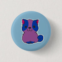Pin bisexual del perrito del orgullo