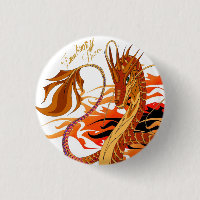 Pin coralino del espacio de la fantasía del dragón