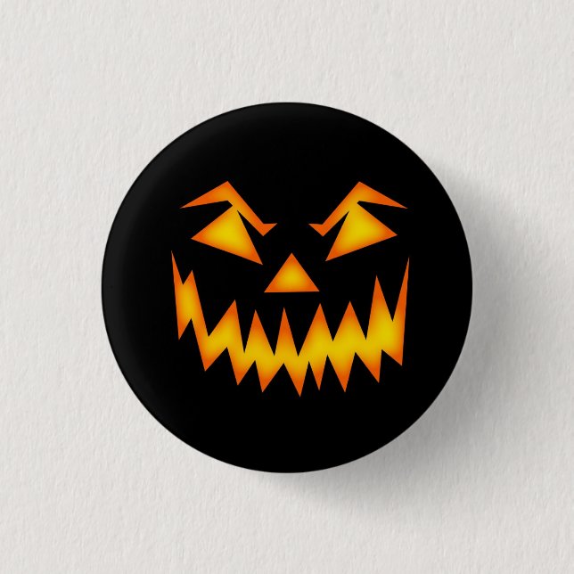 Chapa Redonda De 2,5 Cm Pin de Halloween (Anverso)
