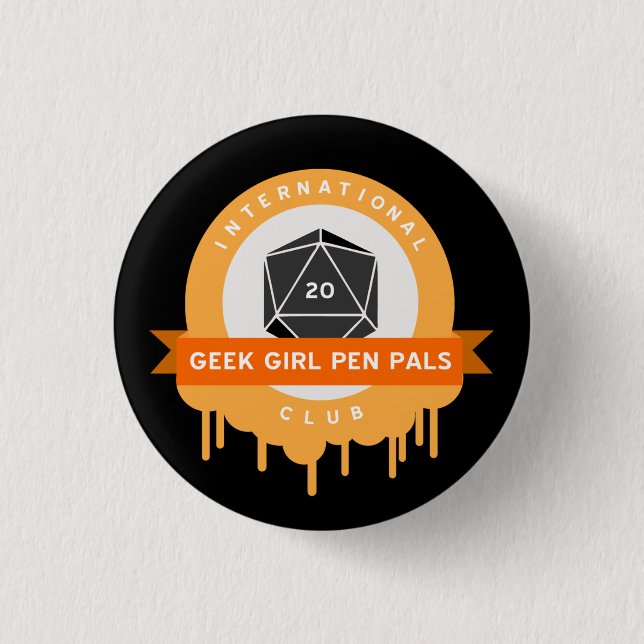 Chapa Redonda De 2,5 Cm Pin de IGGPPC Hallowiggles (Anverso)