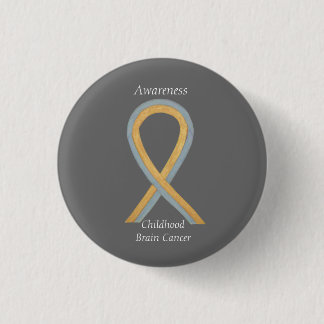 Chapa Redonda De 2,5 Cm Pin de la Cinta de Conciencia del Personalizado de