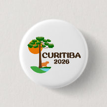 Pin de la Convención Internacional de Curitiba Bra