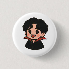 Chapa Redonda De 2,5 Cm Pin de vampiro inspirado en Jungkook – Colección K