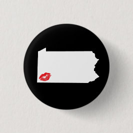 Chapa Redonda De 2,5 Cm Pin del fruncido de Pittsburgh