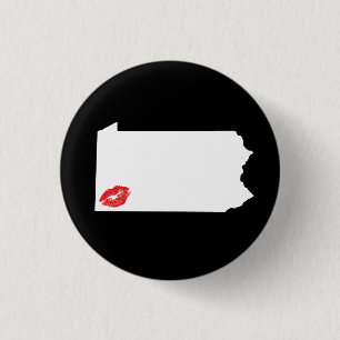 Chapa Redonda De 2,5 Cm Pin del fruncido de Pittsburgh